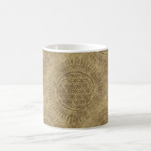 Caneca De Café Flor de Vivo - Sol - padrão sem soldadura 4