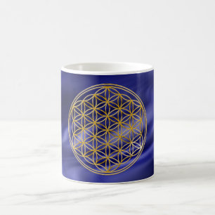 Caneca De Café Flor do ouro da vida  , pequena