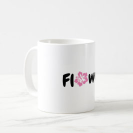 Caneca De Café Flor Mug