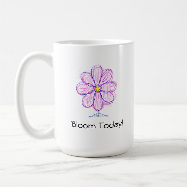 Caneca De Café Flor Mug (Esquerda)