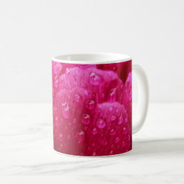 Caneca de Café - Flor Peônia Depois da Chuva