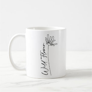 Caneca De Café Flor Selvagem