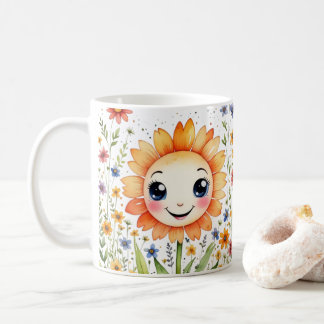 Caneca De Café Flor selvagem
