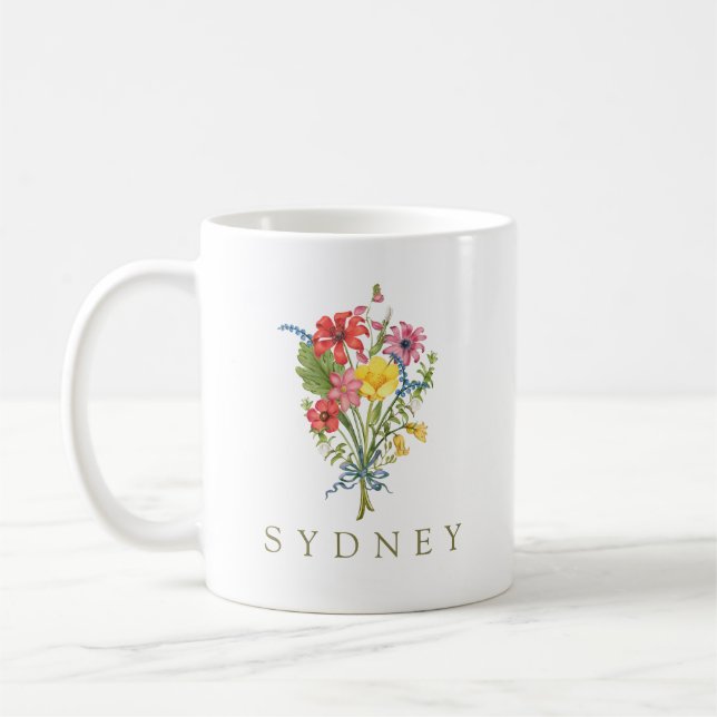 Caneca De Café Flor silvestre (Esquerda)