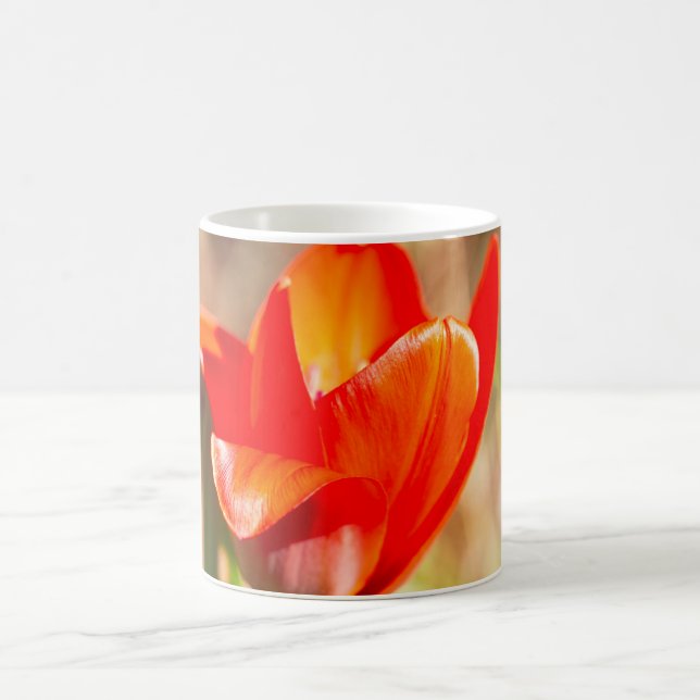 Caneca De Café Flor Vermelho (Centro)