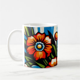Caneca De Café Floração Ousada
