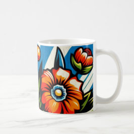 Caneca De Café Floração Ousada