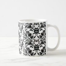Florais monocromáticos - Mug