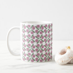 Caneca De Café floral