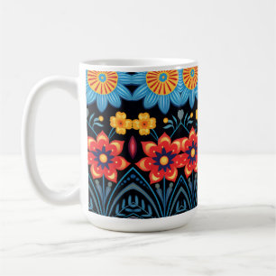 Caneca De Café floral