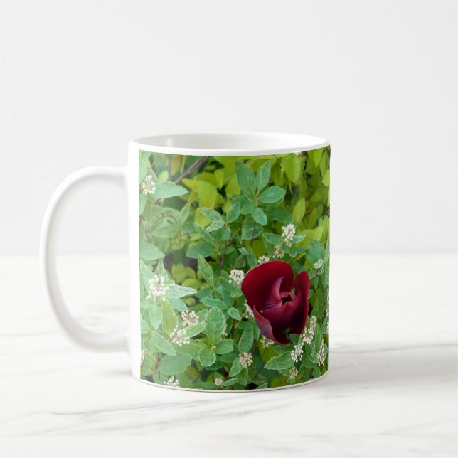 Caneca De Café floral (Esquerda)
