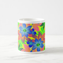 Caneca De Café Floral1i1