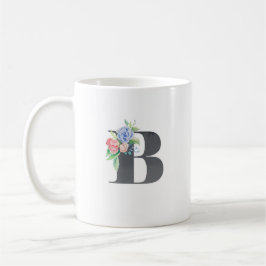 Caneca De Café Floral B