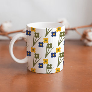 Caneca De Café Floral Bonito de Primavera