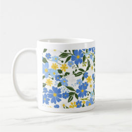 Caneca De Café Floral Classic Mug