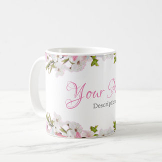 Caneca De Café Floral - Coffee Mug