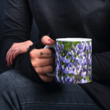 Floral de Lupina Subalpina Roxo