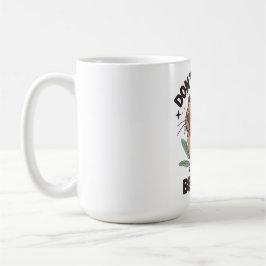 Caneca De Café Floral Dont Wort Be Happy Capy, floral Capybara