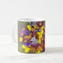 Caneca de café Floral Fantasy