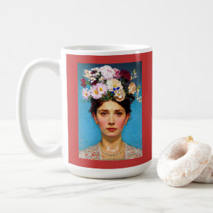 Caneca De Café Floral Flair Ruth - Art & Floral Society
