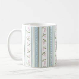 Caneca de Café Floral Listrada Jardim Fofo