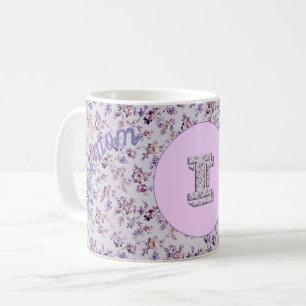 Caneca De Café Floral Melhor Mãe I