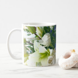 Caneca De Café Floral Mug