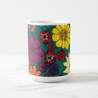 Caneca De Café Floral Mug