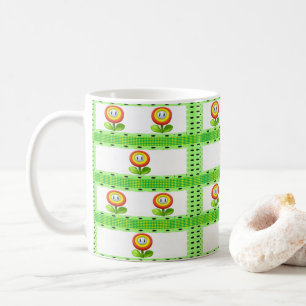 Caneca De Café Floral Mug