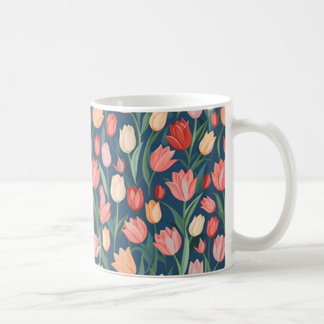 Caneca De Café Floral Mug (Direita)