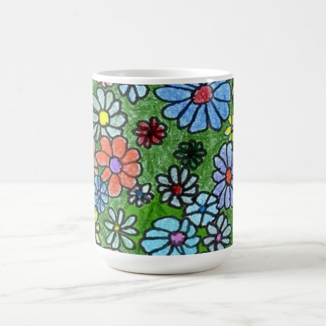 Caneca De Café Floral Mug (Centro)