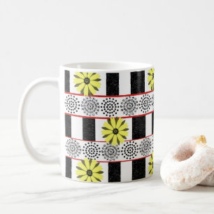 Caneca De Café Floral Mug