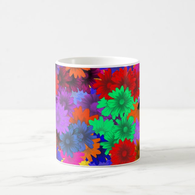 Caneca De Café Floral multicolorido (Centro)