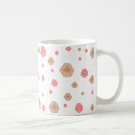 Caneca De Café Floral Pattern Mug