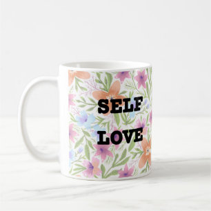 Caneca De Café Floral Primavera Personalizável Clássico