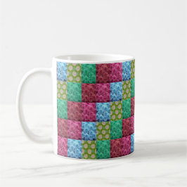 Caneca De Café floral quilt design