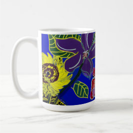 Caneca De Café Floral Sessions