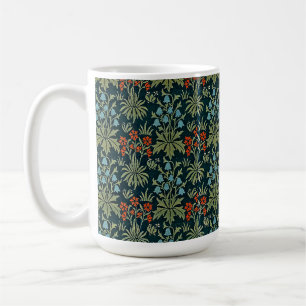 Caneca De Café Floral Vintage Carnação Bluebell John Henry Dearl