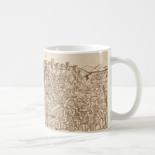 Caneca De Café Florença, Woodcut medieval