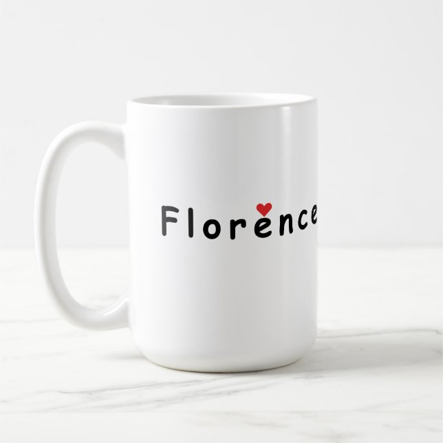 Caneca De Café Florence Itália (Esquerda)