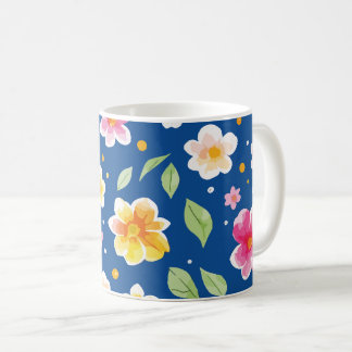 Caneca De Café Flores