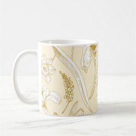 Caneca De Café Flores à Prova de Água: A Arte de Mugs Bloqueantes