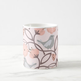Caneca De Café Flores à prova de água: a beleza da natureza em um