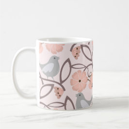 Caneca De Café Flores à prova de água: a beleza da natureza em um