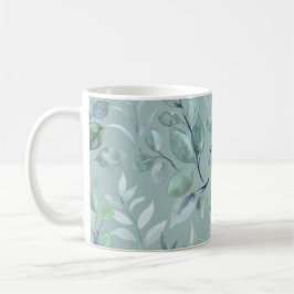 Caneca De Café Flores à prova de água: Estética Chic Floral Mug
