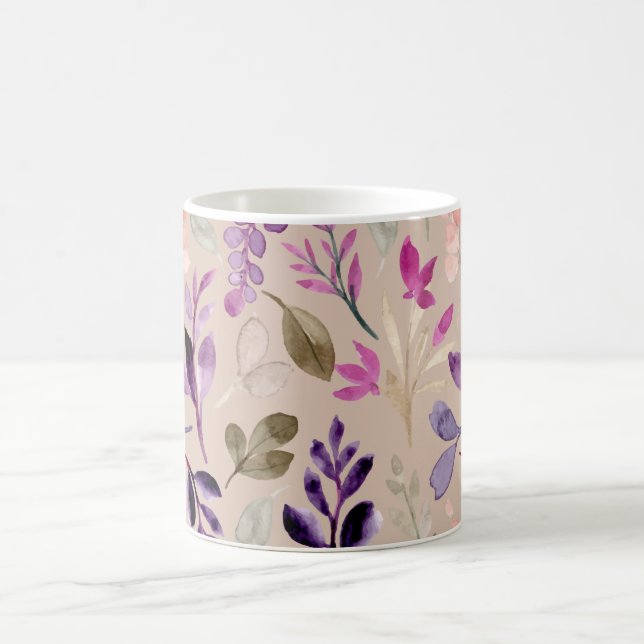 Caneca De Café Flores à prova de água: Petais frescos, Eterno-Mug (Centro)