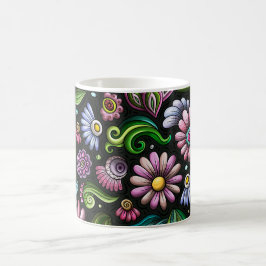 Caneca De Café Flores à prova de água: Uma Mug no Sangue do Cheio