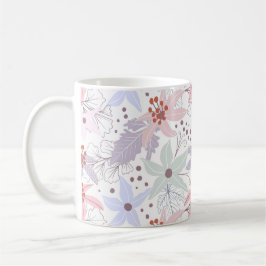 Caneca De Café Flores à prova de água: Uma Sinfonia de Petais em