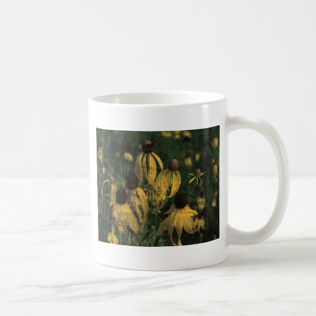 Caneca De Café Flores Amarelas (Direita)