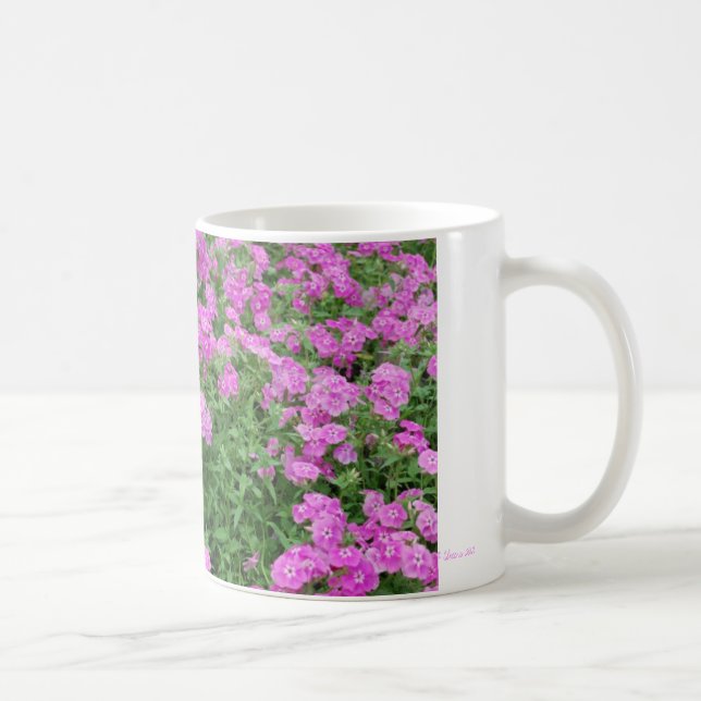 Caneca De Café Flores bonito Rosa (Direita)